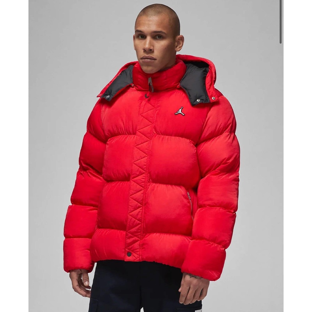NEW Men’s 3XL Nike Jordan Jumpman Essentials Puffer Coat Jacket Red DA9806-673